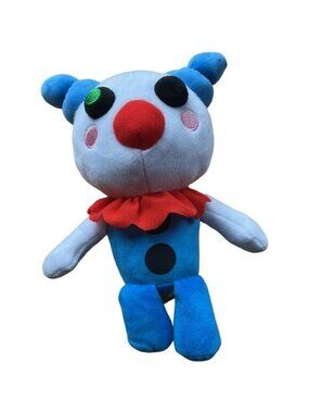 Roblox Piggy Clowny Plush Series 1 PhatMojo 8” Clown Core Goth Creepy Cute Toy
